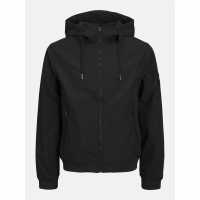 Jack And Jones Softshell Hood Sn62 Черно 