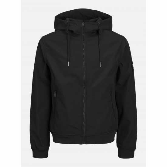 Jack And Jones Softshell Hood Sn62 Черно Jack And Jones Softshell Hood Sn62 Черно