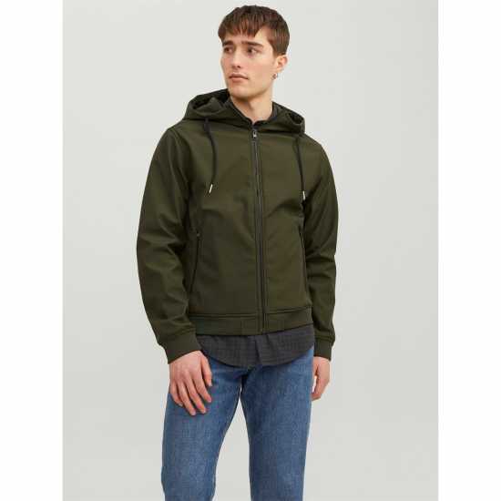 Jack And Jones Softshell Hood Sn62 Розин 