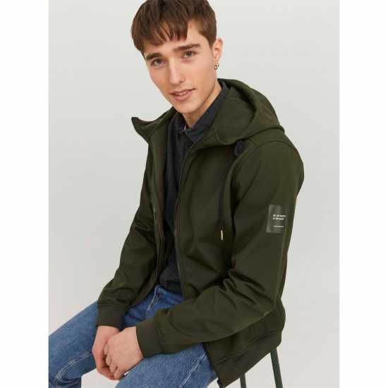 Jack And Jones Softshell Hood Sn62 Розин 