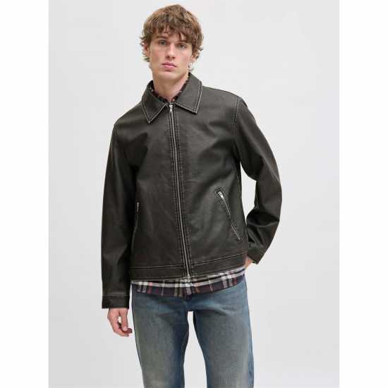 Мъжко Яке Pu Jacket Mens  