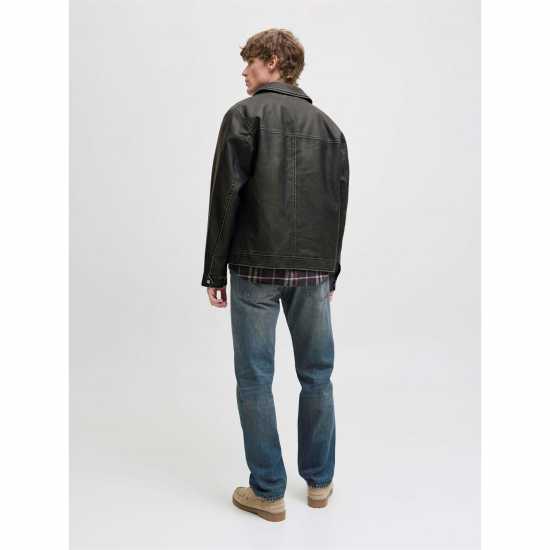 Мъжко Яке Pu Jacket Mens  