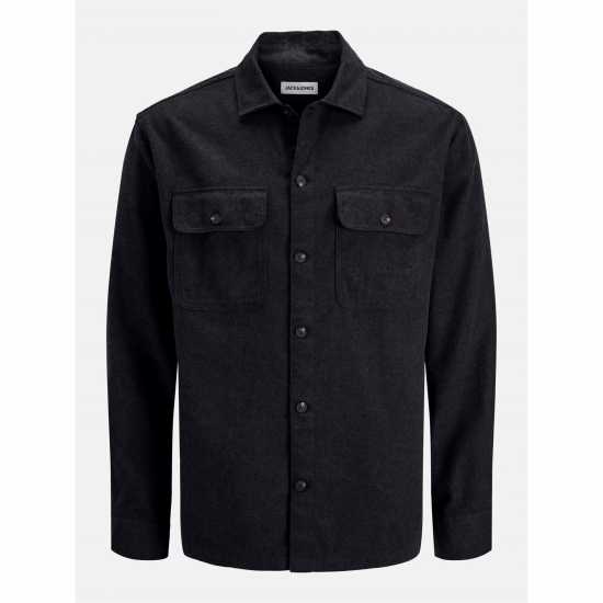 Мъжка Риза Jack And Jones Overshirt Mens Black 