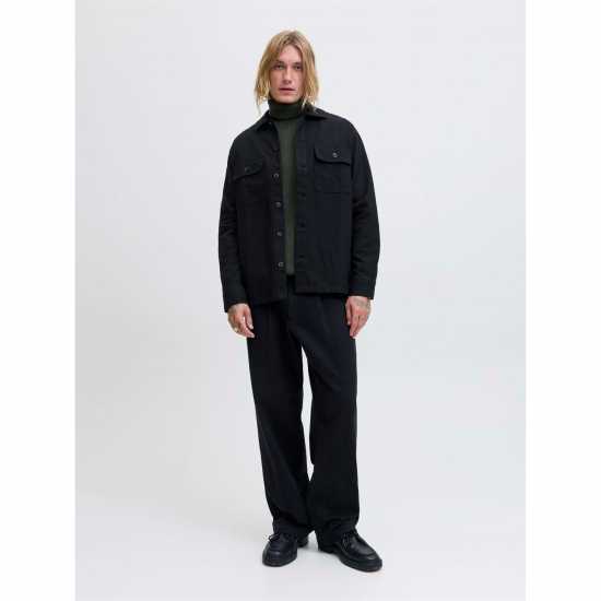 Мъжка Риза Jack And Jones Overshirt Mens Black 