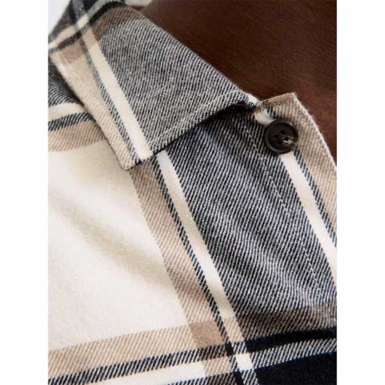 Мъжка Риза Jack And Jones Overshirt Mens Crockery Мъжка Риза Jack And Jones Overshirt Mens Crockery