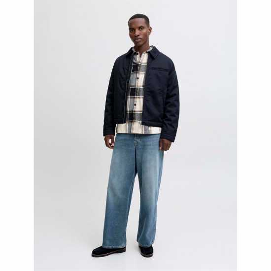 Мъжка Риза Jack And Jones Overshirt Mens Crockery Мъжка Риза Jack And Jones Overshirt Mens Crockery