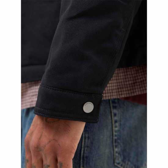 Мъжко Яке Jack And Jones Worker Jacket Mens Черно Мъжко Яке Jack And Jones Worker Jacket Mens Черно