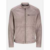 Мъжко Яке Jack And Jones Biker Jacket Mens Falcon Мъжко Яке Jack And Jones Biker Jacket Mens Falcon