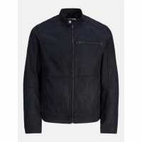 Мъжко Яке Jack And Jones Biker Jacket Mens Jet Black Мъжко Яке Jack And Jones Biker Jacket Mens Jet Black