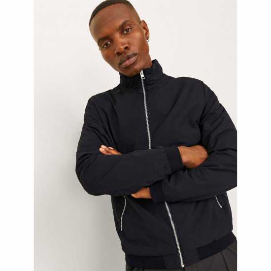 Jack And Jones Rush Harrington Sn62 Черно 