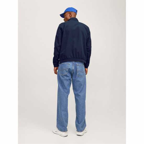 Мъжко Яке Бомбър Jack And Jones Rush Harrington Bomber Jacket Mens Нави блейзър 