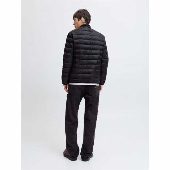 Jack And Jones Stand Collar Puffer Mens Черно 