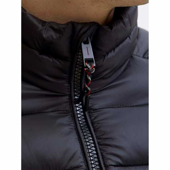 Jack And Jones Stand Collar Puffer Mens Черно 