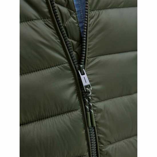 Jack And Jones Stand Collar Puffer Mens Розин 