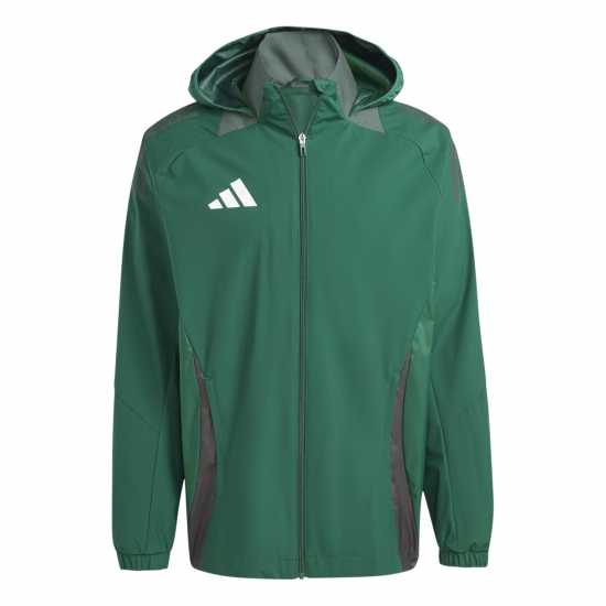 Adidas Мъжки Анорак Tiro24 C Awjkt Anorak Mens Dark Green 