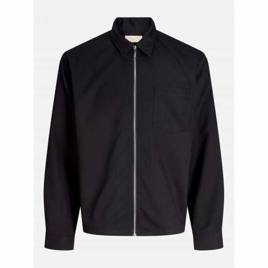 Мъжка Риза Party Zip Overshirt Mens  