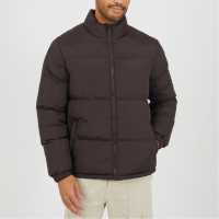 Brave Soul Ватирано Яке Padded Jacket Sn62 Brown Brave Soul Ватирано Яке Padded Jacket Sn62 Brown