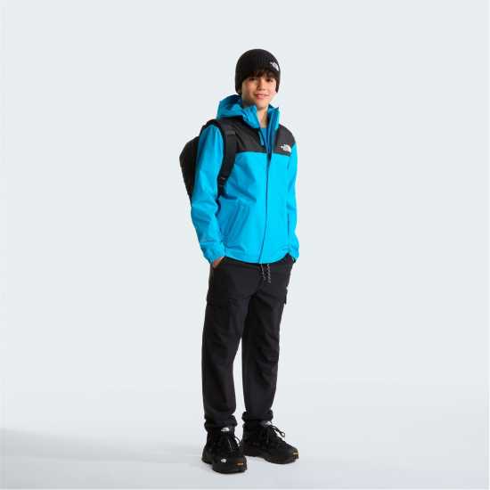 The North Face Unisex Childs Antora Waterproof Dryvent Anorak Merid Blue D7R 
