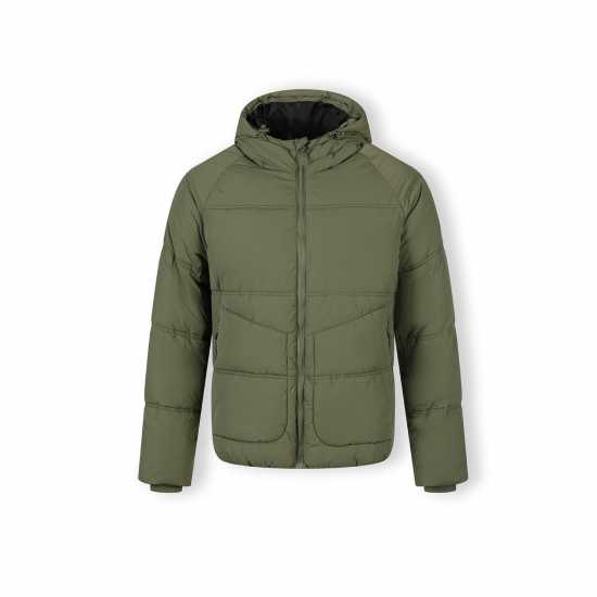Ватирано Яке Boys Quilted Jacket With Raglan Sleeves Khaki  