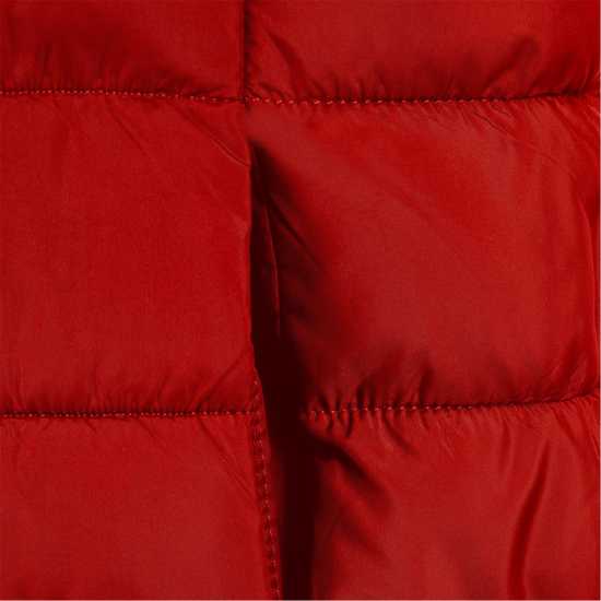 Ватирано Елече Minoti Boys Padded Gilet Detachable Hood Red  