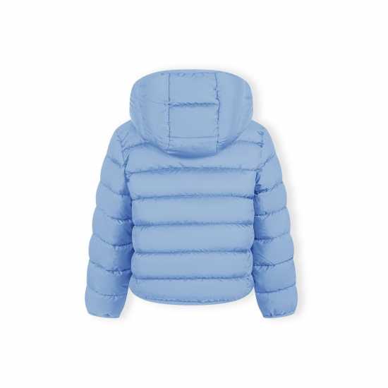 Ватирано Яке Minoti Girls Quilted Jacket With Detachable Hood Blue  