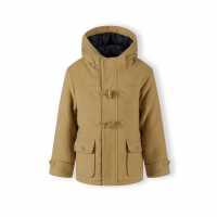 Ватирано Яке Boys Padded Jacket With Toggle Fastenings Beige  