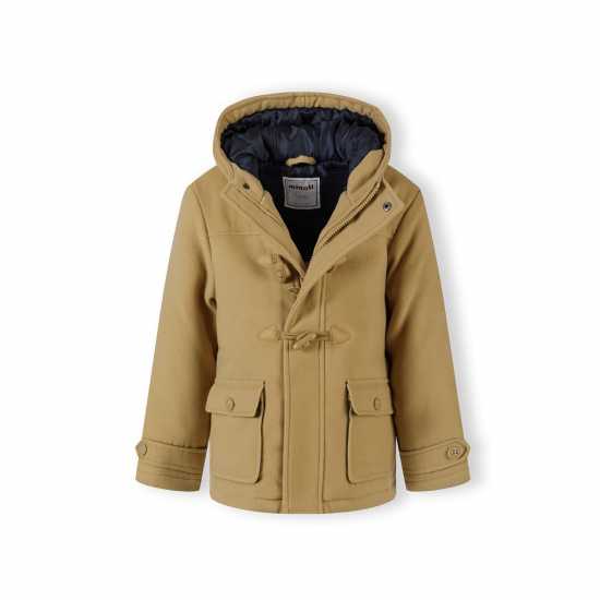 Ватирано Яке Boys Padded Jacket With Toggle Fastenings Beige  