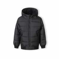 Ватирано Яке Boys Padded Jacket With Hood Black  