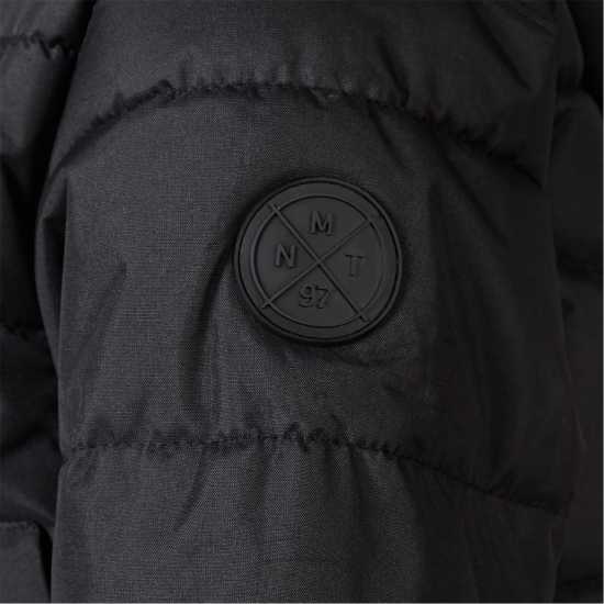 Ватирано Яке Boys Padded Jacket With Hood Black  