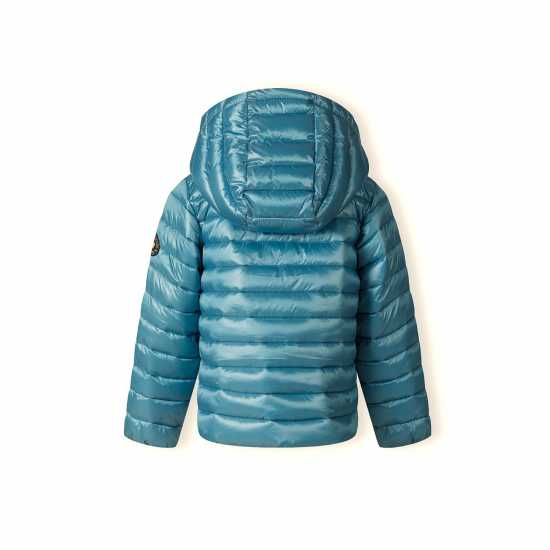 Яке С Качулка Girls Quilted Hooded Jacket Zip Fastening Turquoise Яке С Качулка Girls Quilted Hooded Jacket Zip Fastening Turquoise