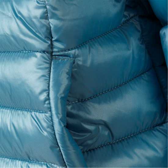 Яке С Качулка Girls Quilted Hooded Jacket Zip Fastening Turquoise Яке С Качулка Girls Quilted Hooded Jacket Zip Fastening Turquoise