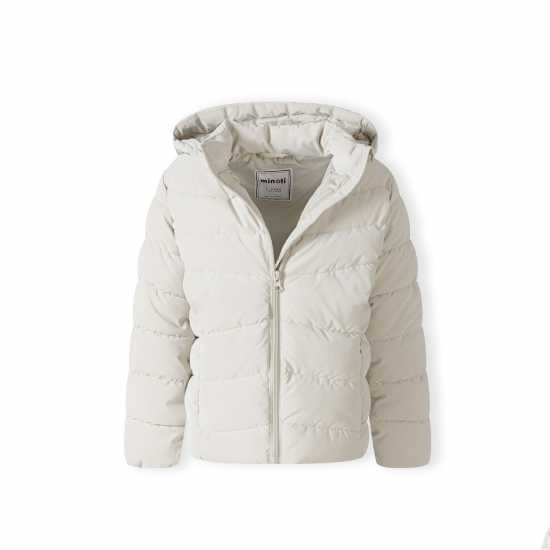 Ватирано Яке Girls Padded Jacket Velvet Feel Grey Ватирано Яке Girls Padded Jacket Velvet Feel Grey