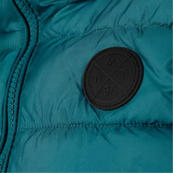 Ватирано Елече Minoti Boys Padded Gilet Detachable Hood Turquoise Ватирано Елече Minoti Boys Padded Gilet Detachable Hood Turquoise