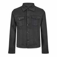 Criminal Damage Мъжко Дънково Яке Criminaldamage Coated Denim Jacket Mens  