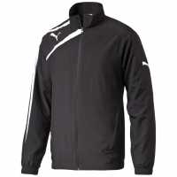 Puma Тъкано Мъжко Яке (3) Spirit Woven Jacket Mens Black Дрехи за фитнес