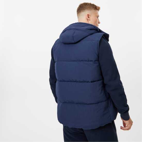 Мъжка Грейка Jack Wills Firstone Puffer Gilet Mens Морска синьо 