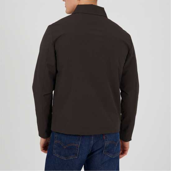 Brave Soul Men's Zip Up Shacket Overshirt  