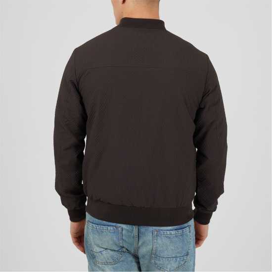 Brave Soul Пилотско Яке Men's Seersucker Bomber Jacket Brave Soul Пилотско Яке Men's Seersucker Bomber Jacket