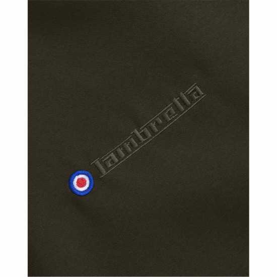 Lambretta Пилотско Яке Men's Shower Resistant Harrington Bomber Jacket Green 