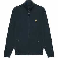 Lyle And Scott Men's  Classic Funnel Neck Long Sleeve Zip Harrington Jacket  