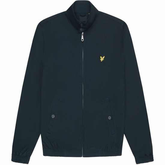 Lyle And Scott Men's  Classic Funnel Neck Long Sleeve Zip Harrington Jacket  