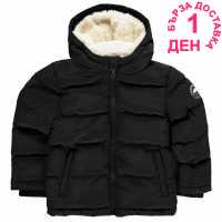 Soulcal Детско Пухено Яке Boys 2 Zip Bubble Jacket Junior