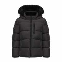 SoulCal 2 Zip Bubble Jacket Junior Угъл 