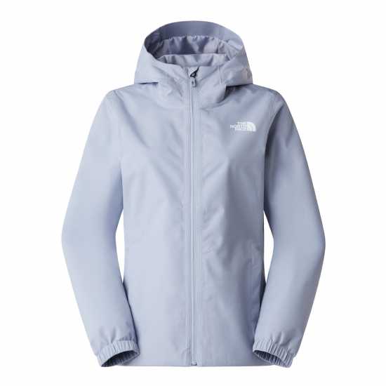 Непромокаемо Яке The North Face Womens Quest Hooded Dryvent Waterproof Jacket Frost Grey Непромокаемо Яке The North Face Womens Quest Hooded Dryvent Waterproof Jacket Frost Grey