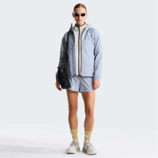 Непромокаемо Яке The North Face Womens Quest Hooded Dryvent Waterproof Jacket Frost Grey Непромокаемо Яке The North Face Womens Quest Hooded Dryvent Waterproof Jacket Frost Grey