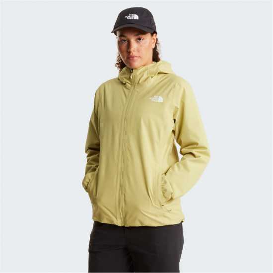 Непромокаемо Яке The North Face Womens Quest Hooded Dryvent Waterproof Jacket Pear 