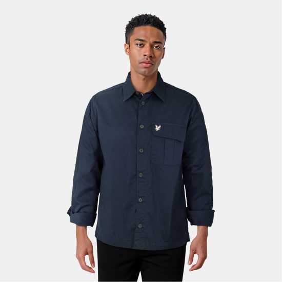 Lyle And Scott Men's Brushed Overshirt  