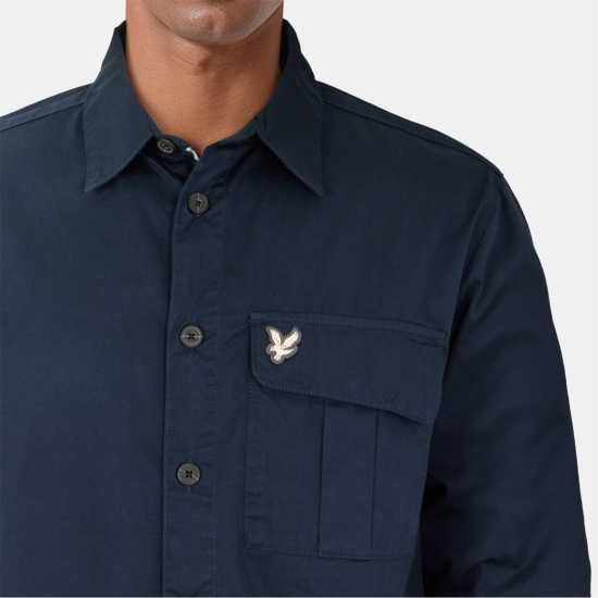 Lyle And Scott Men's Brushed Overshirt  