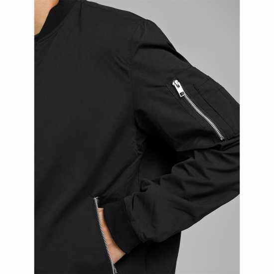Jack and Jones Rush Bomber Jacket Men's Черно Мъжки якета и палта
