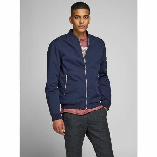 Jack and Jones Rush Bomber Jacket Men's Нави блейзър 